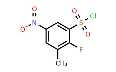 1187082-98-9 | 2-Fluoro-3-methyl-5-nitrobenzenesulfonyl chloride