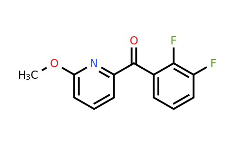 1187166-48-8 | (2,3-Difluorophenyl)(6-methoxypyridin-2-yl)methanone