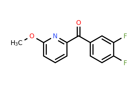1187166-54-6 | (3,4-Difluorophenyl)(6-methoxypyridin-2-yl)methanone