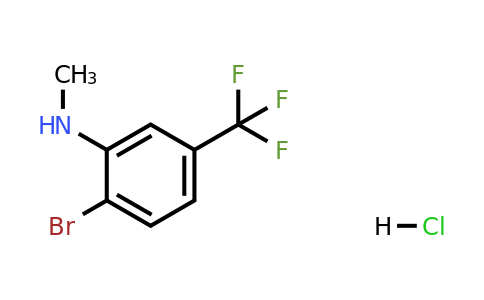 1187386-33-9 | 2-Bromo-N-methyl-5-(trifluoromethyl)aniline hydrochloride