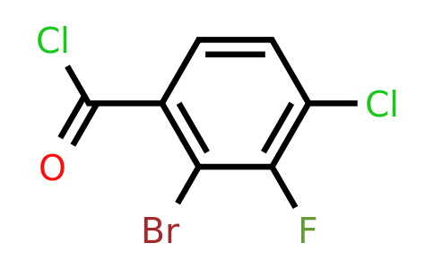 1187649-65-5 | 2-Bromo-4-chloro-3-fluorobenzoyl chloride