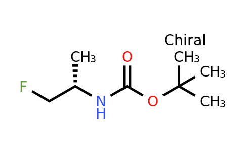 tert-Butyl (S)-(1-fluoropropan-2-yl)carbamate