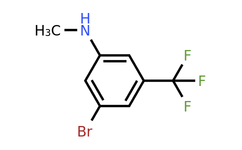 1187929-44-7 | 3-Bromo-N-methyl-5-(trifluoromethyl)aniline