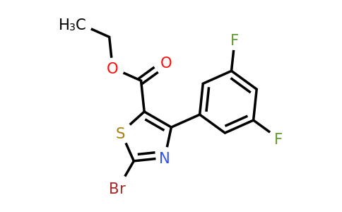 1188123-06-9 | Ethyl 2-bromo-4-(3,5-difluorophenyl)thiazole-5-carboxylate