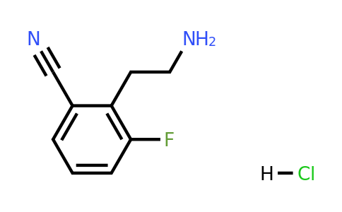 1188263-91-3 | 2-(2-Aminoethyl)-3-fluorobenzonitrile hydrochloride