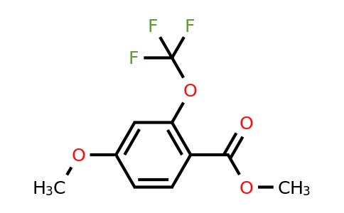 1188265-18-0 | Methyl 4-methoxy-2-(trifluoromethoxy)benzoate