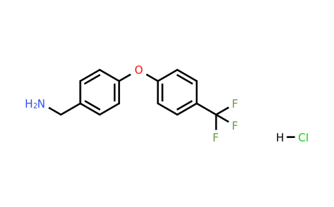 1188479-28-8 | (4-(4-(Trifluoromethyl)phenoxy)phenyl)methanamine hydrochloride