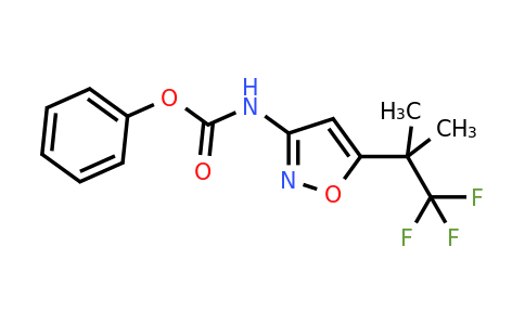 1188911-77-4 | Phenyl (5-(1,1,1-trifluoro-2-methylpropan-2-yl)isoxazol-3-yl)carbamate