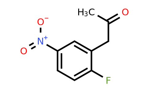1188931-36-3 | 1-(2-Fluoro-5-nitrophenyl)propan-2-one