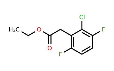 1189770-65-7 | Ethyl 2-chloro-3,6-difluorophenylacetate