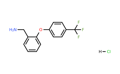1189940-77-9 | (2-(4-(Trifluoromethyl)phenoxy)phenyl)methanamine hydrochloride