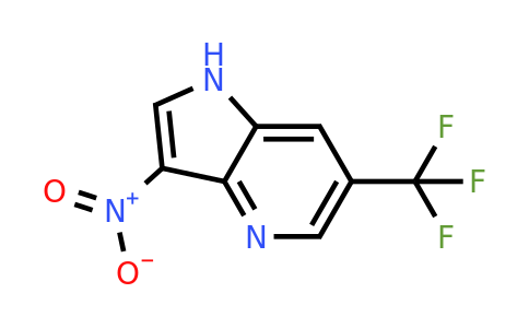 3-Nitro-6-(trifluoromethyl)-1H-pyrrolo[3,2-b]pyridine