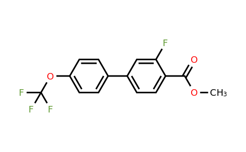1191054-53-1 | Methyl 3-fluoro-4'-(trifluoromethoxy)biphenyl-4-carboxylate