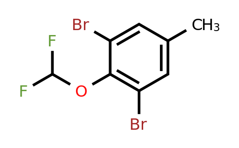 1191279-47-6 | 3,5-Dibromo-4-(difluoromethoxy)toluene
