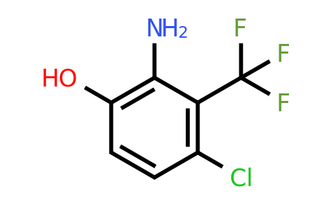 1192021-57-0 | 3-Chloro-6-hydroxy-2-(trifluoromethyl)aniline