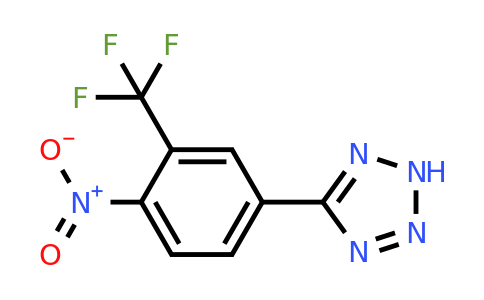 1192263-88-9 | 5-(4-Nitro-3-(trifluoromethyl)phenyl)-2H-tetrazole