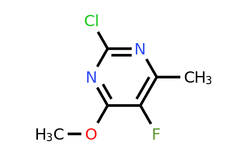 1192479-35-8 | 2-Chloro-5-fluoro-4-methoxy-6-methylpyrimidine