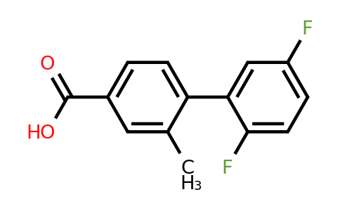 1192548-31-4 | 4-(2,5-Difluorophenyl)-3-methylbenzoic acid