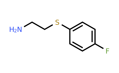 119511-40-9 | 2-((4-Fluorophenyl)thio)ethanamine