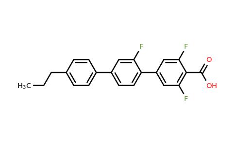 1195821-09-0 | 2',3,5-Trifluoro-4''-propyl-[1,1':4',1''-terphenyl]-4-carboxylic acid