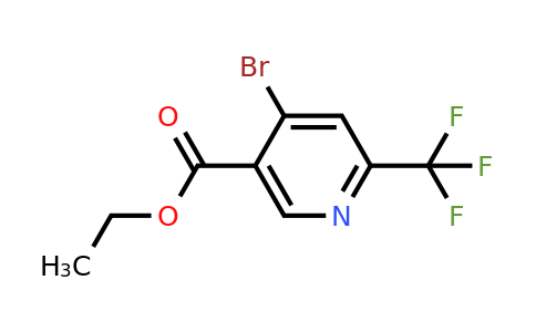 1196146-14-1 | Ethyl 4-bromo-6-(trifluoromethyl)nicotinate