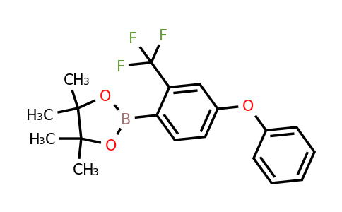 1196396-64-1 | 4,4,5,5-Tetramethyl-2-(4-phenoxy-2-(trifluoromethyl)phenyl)-1,3,2-dioxaborolane