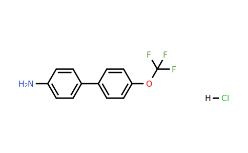 1197234-79-9 | 4'-Trifluoromethoxy-biphenyl-4-ylamine hydrochloride