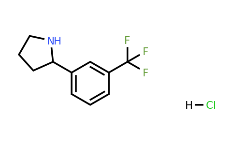 2-(3-(Trifluoromethyl)phenyl)pyrrolidine hydrochloride