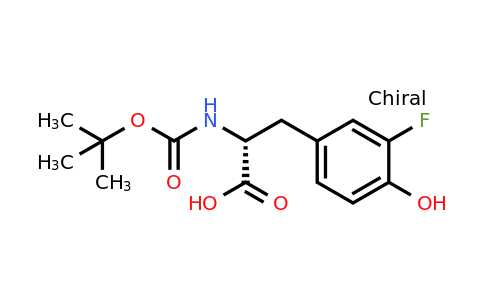 1198186-15-0 | (R)-2-((tert-butoxycarbonyl)amino)-3-(3-fluoro-4-hydroxyphenyl)propanoic acid