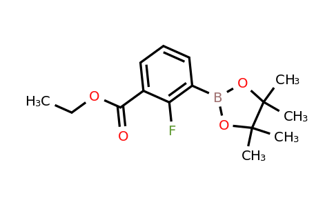 1198615-86-9 | Ethyl 2-fluoro-3-(4,4,5,5-tetramethyl-1,3,2-dioxaborolan-2-yl)benzoate