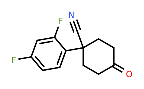1202006-91-4 | 1-(2,4-Difluorophenyl)-4-oxocyclohexanecarbonitrile