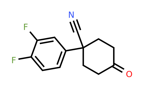 1202006-95-8 | 1-(3,4-Difluorophenyl)-4-oxocyclohexanecarbonitrile