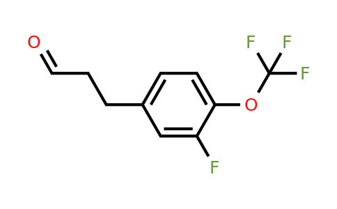 1202690-27-4 | 3-(3'-Fluoro-4'-(trifluoromethoxy)phenyl)propionaldehyde