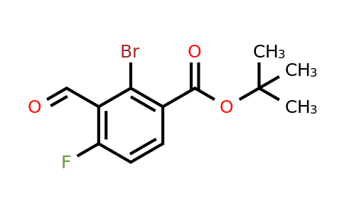 1203662-35-4 | Benzoic acid, 2-bromo-4-fluoro-3-formyl-, 1,1-dimethylethyl ester