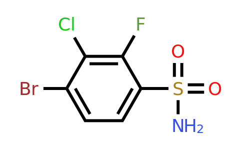 1204572-81-5 | 4-Bromo-3-chloro-2-fluorobenzenesulfonamide