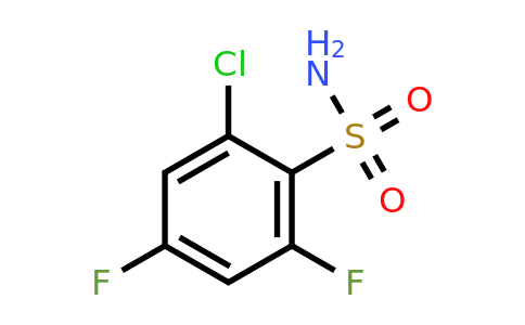 1204572-89-3 | 2-Chloro-4,6-difluorobenzenesulfonamide