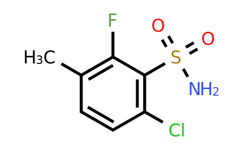 1204573-66-9 | 6-Chloro-2-fluoro-3-methylbenzenesulfonamide