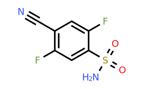 1204574-46-8 | 4-Cyano-2,5-difluorobenzenesulfonamide