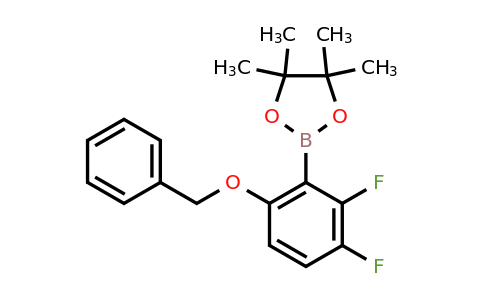 1204580-70-0 | 2-(6-(Benzyloxy)-2,3-difluorophenyl)-4,4,5,5-tetramethyl-1,3,2-dioxaborolane