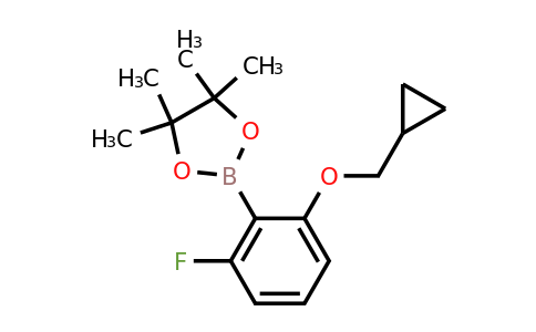 1204580-88-0 | 2-(2-(Cyclopropylmethoxy)-6-fluorophenyl)-4,4,5,5-tetramethyl-1,3,2-dioxaborolane