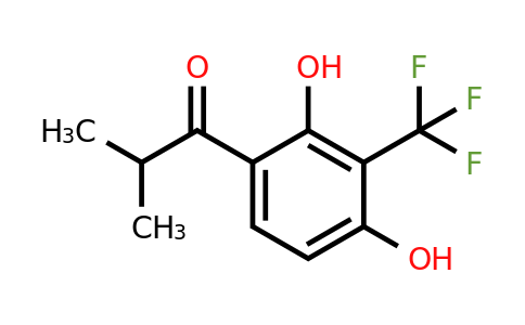 1204737-93-8 | 1-(2,4-Dihydroxy-3-(trifluoromethyl)phenyl)-2-methylpropan-1-one