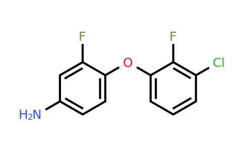 1206593-32-9 | 4-(3-Chloro-2-fluorophenoxy)-3-fluoroaniline