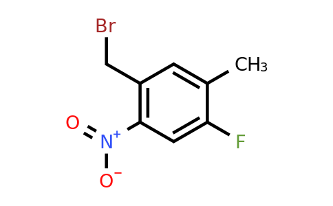 1207089-54-0 | 4-Fluoro-5-methyl-2-nitrobenzyl bromide