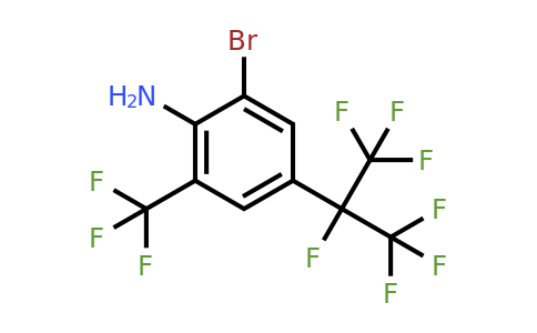 1207314-86-0 | 2-Bromo-4-(perfluoropropan-2-yl)-6-(trifluoromethyl)aniline