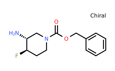 1207853-15-3 | Benzyl (3R,4R)-3-amino-4-fluoro-piperidine-1-carboxylate