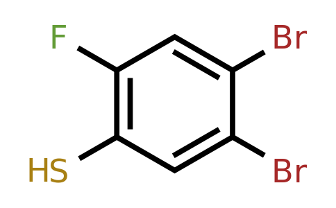 1208075-36-8 | 4,5-Dibromo-2-fluorothiophenol