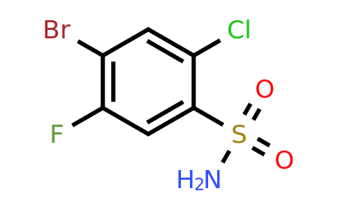 1208075-72-2 | 4-Bromo-2-chloro-5-fluorobenzenesulfonamide