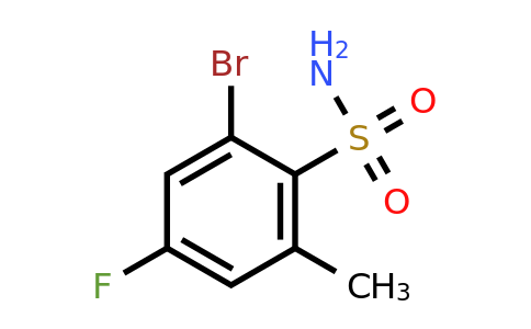 1208075-77-7 | 2-Bromo-4-fluoro-6-methylbenzenesulfonamide