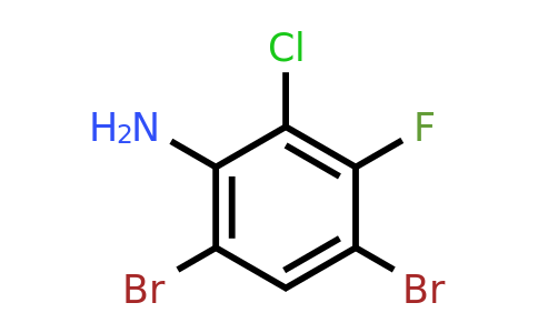 1208076-18-9 | 4,6-Dibromo-2-chloro-3-fluoroaniline