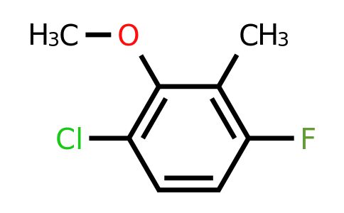 1208076-24-7 | 1-Chloro-4-fluoro-2-methoxy-3-methylbenzene